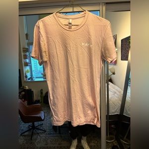 Medium Pink Kavu short sleeve T shirt - slim fit